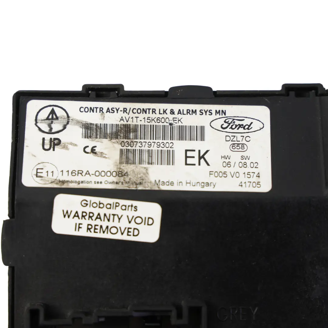 Ford Fiesta Mk7 1.0 Ecoboost SFJA 100HP Engine ECU Kit C1B1-12A650-FK Manual - SKU C1B1-12A650-FH-1 - Part number C1B1-12A650-FH