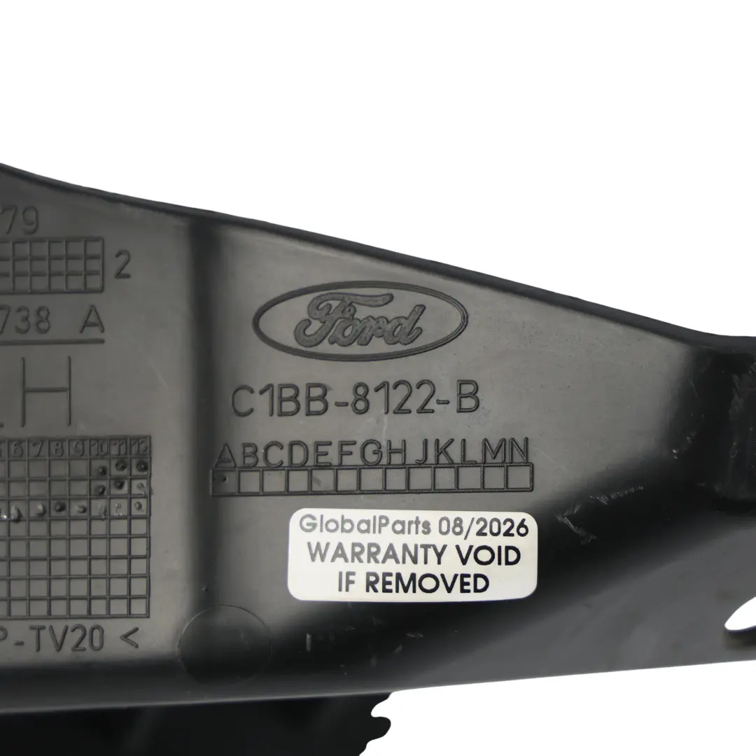 Ford Fiesta Mk7 Front Bumper Air Deflector Panel Left N/S - SKU C1BB-8122-B - Part number C1BB-8122-B