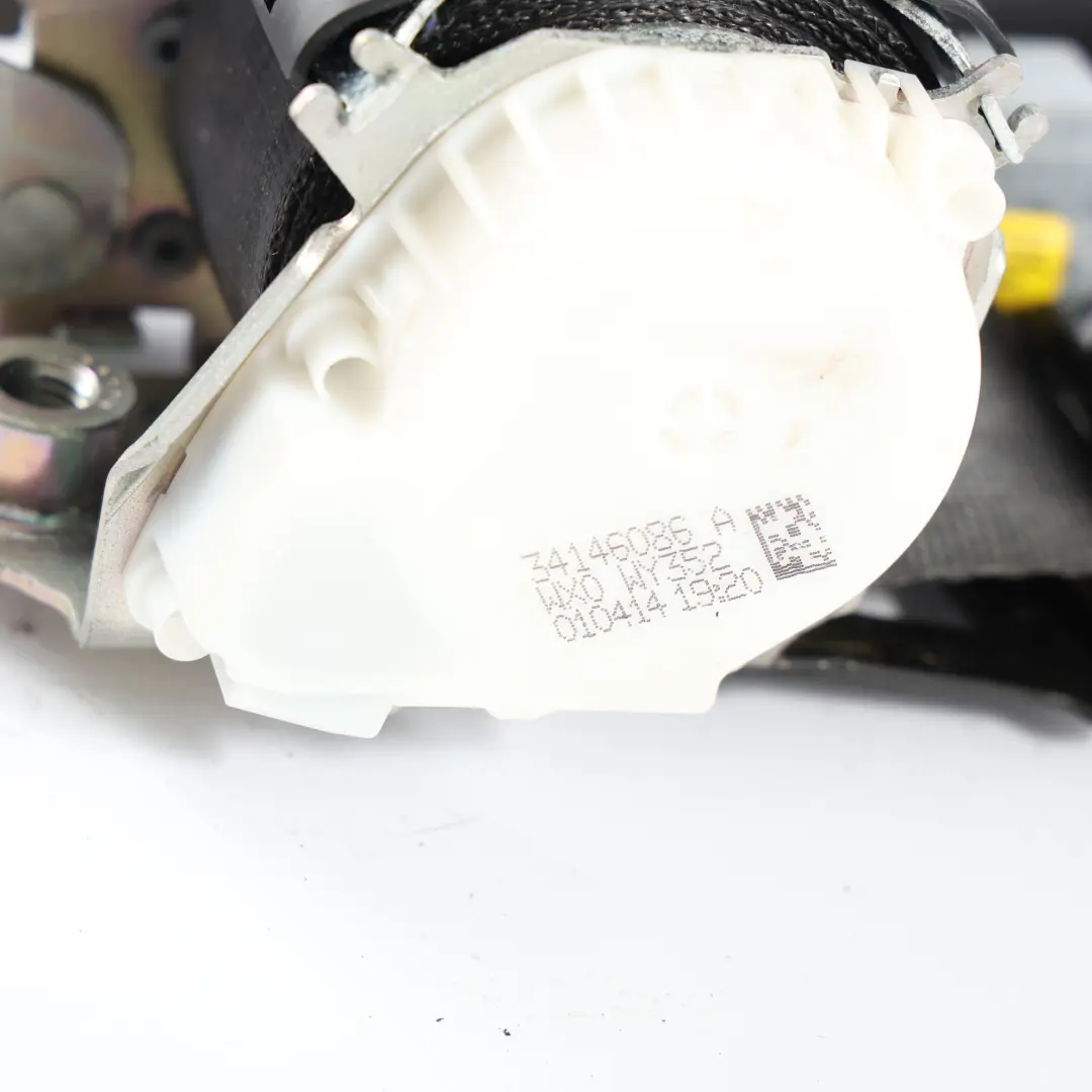 Ford Fiesta MK7 Cintura di Sicurezza Anteriore Destra Nera - SKU C1BB-A61294-AC - Numero di parte C1BB-A61294-AC