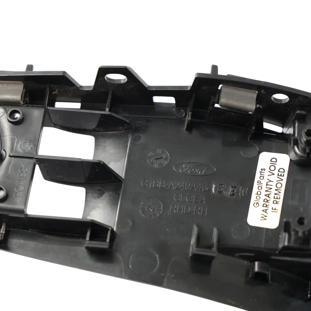 Ford Fiesta Mk7 Front Window Lifter Switch Trim Cover Right O/S C1BB-A240A40-BEW - SKU RHD-1879929-1 - Part number C1BBA240A40BEW