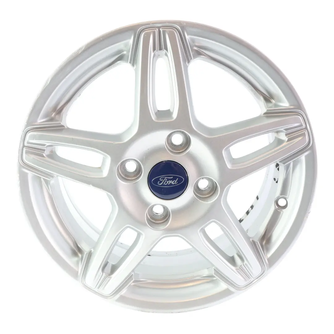 Alloy Rim 15" 6J ET:47.5 to Ford Fiesta Mk7 Silver Wheel with Part number C1BC-1007-BB Ford Fiesta Mk7 Silver Wheel Alloy Rim 15" 6J ET:47.5 - SKU C1BC-1007-BB-1 - Part number C1BC-1007-BB