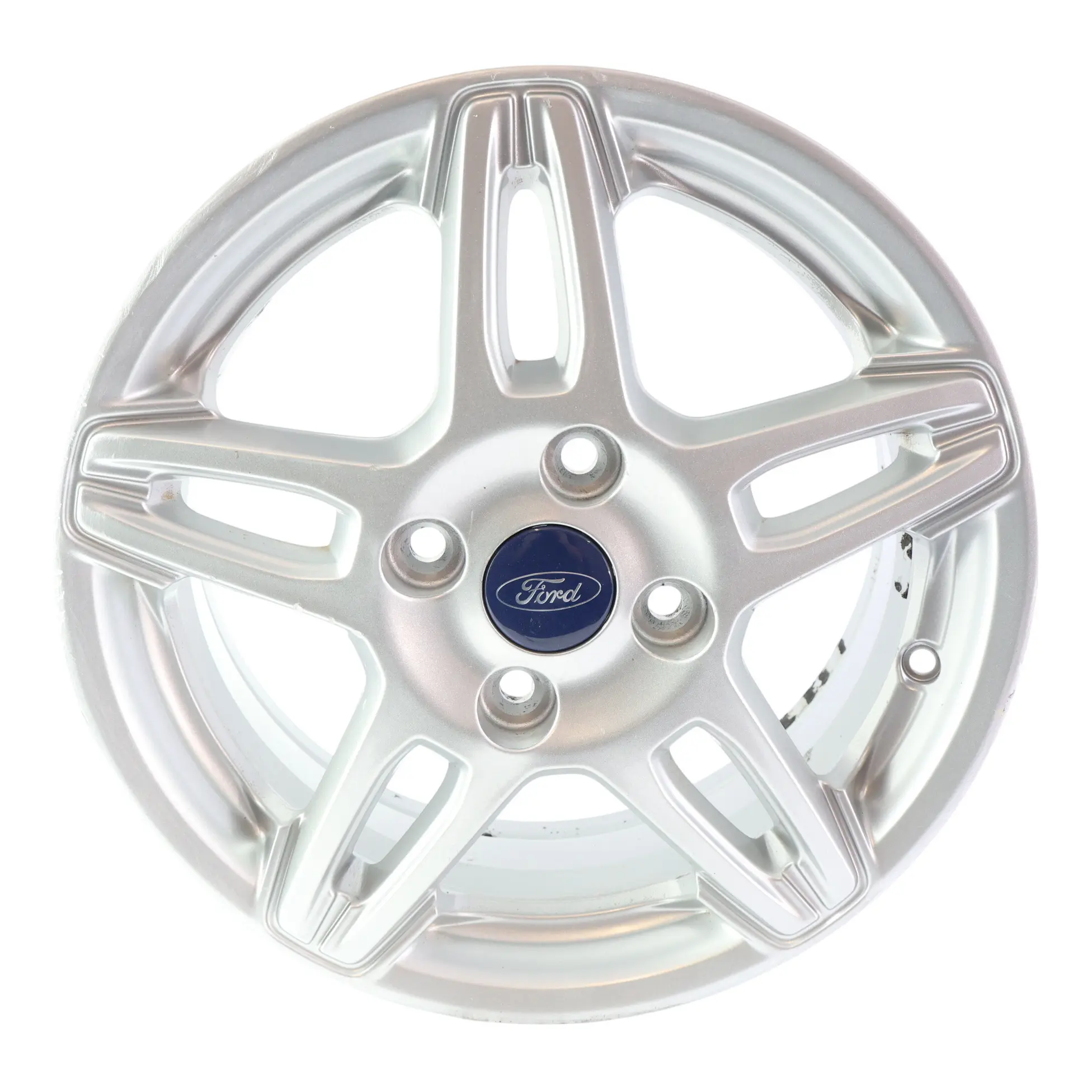 Ford Fiesta Mk7 Srebrna Felga Aluminiowa 15" 6J ET:47.5 C1BC-1007-BB