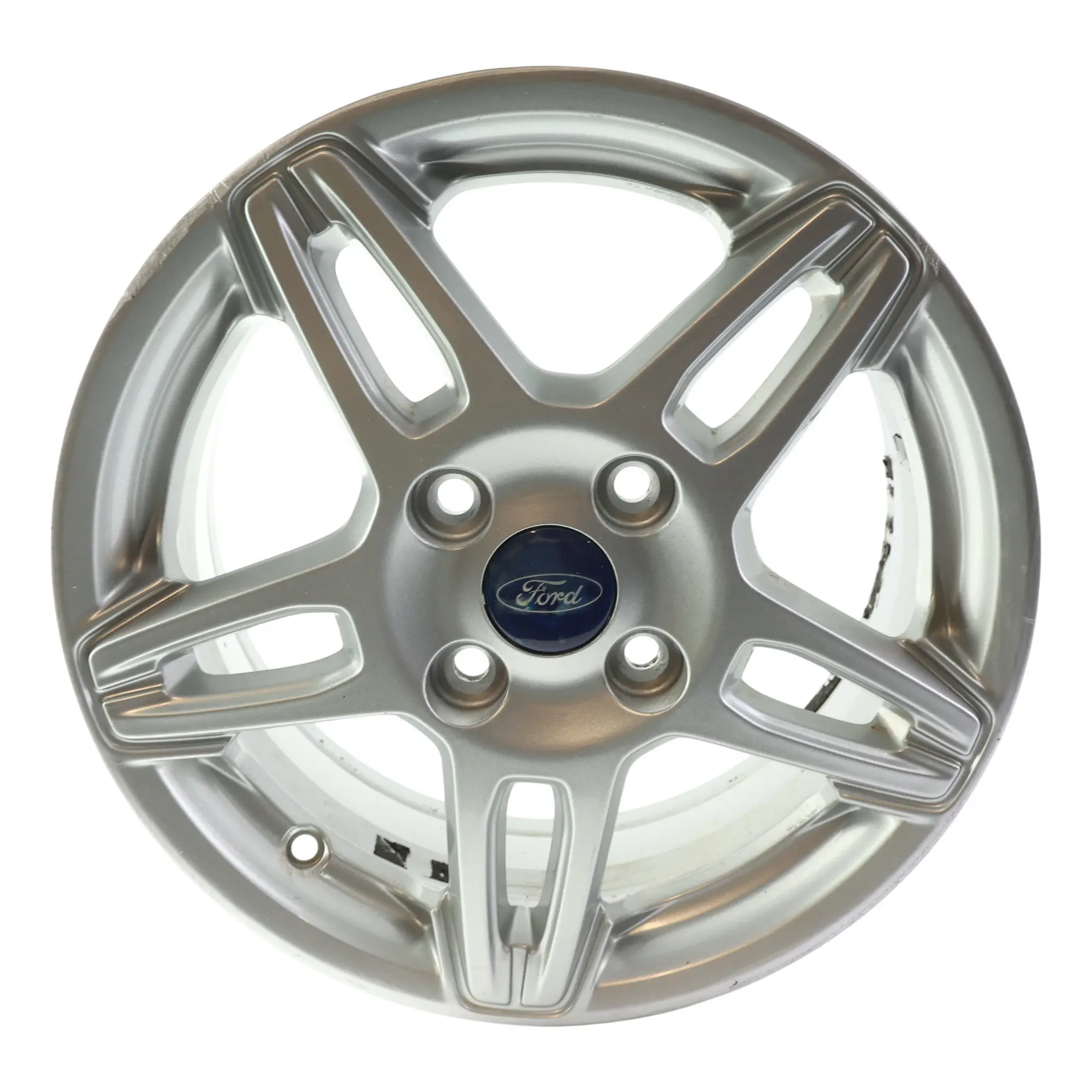 Ford Fiesta Mk7 Srebrna Felga Aluminiowa 15" 6J ET:47.5 C1BC-1007-BB