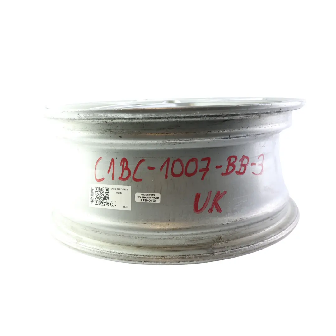 Ford Fiesta MK7 Jante Alliage Argent 15" 6J ET:47.5 - SKU C1BC-1007-BB-3 - Numéro de pièce C1BC-1007-BB