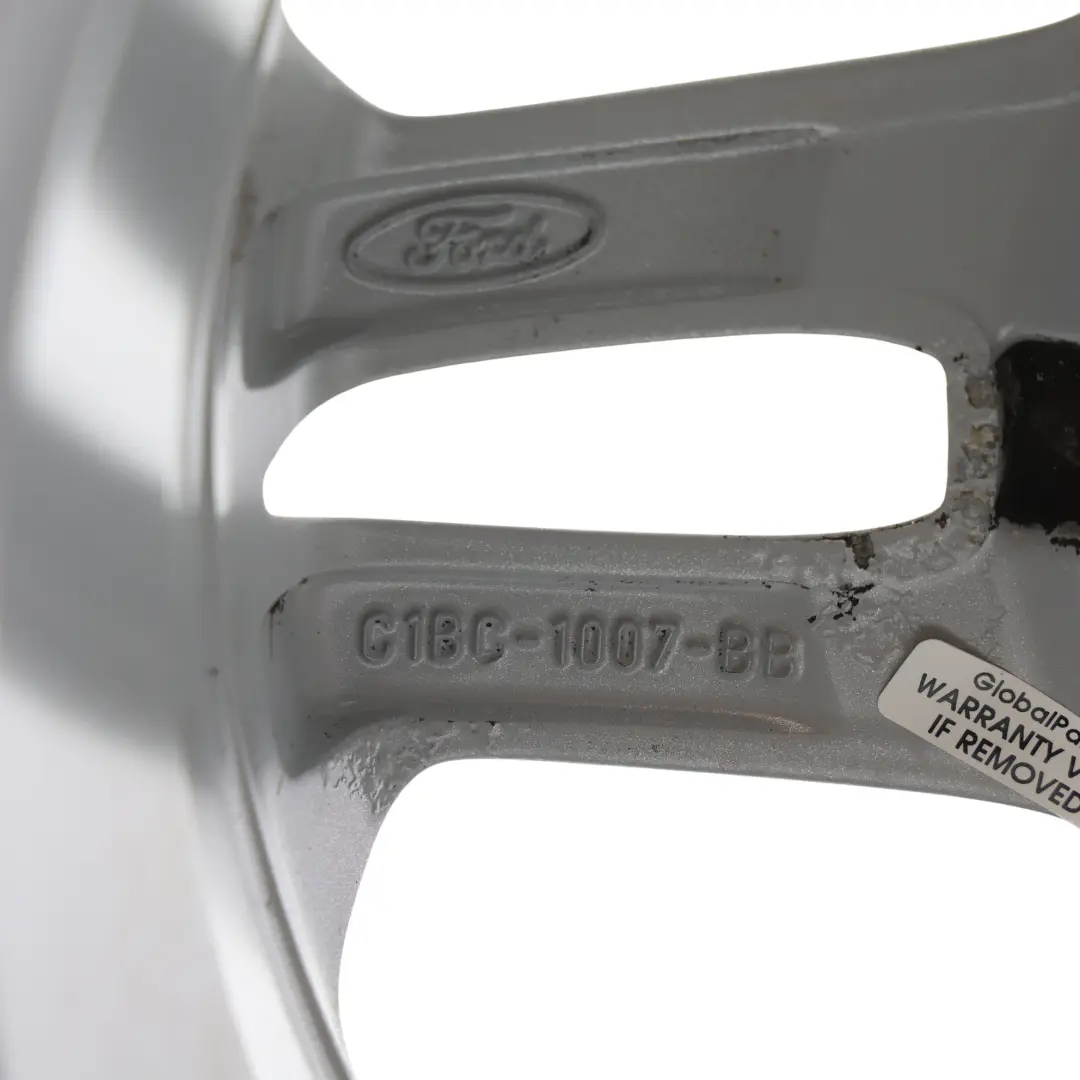 Srebrna Felga Aluminiowa 15" 6J ET:47.5 do Ford Fiesta Mk7 o numerze C1BC-1007-BB Ford Fiesta Mk7 Srebrna Felga Aluminiowa 15" 6J ET:47.5 - SKU C1BC-1007-BB-3 - Numer Części C1BC-1007-BB