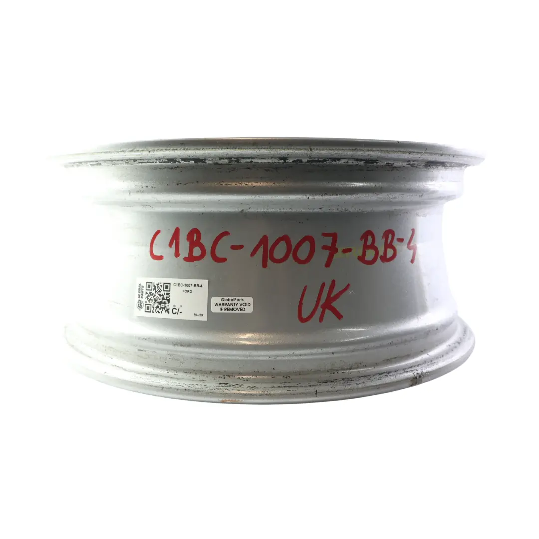 Alloy Rim Silver 15" 6J ET:47.5 to Ford Fiesta Mk7 Wheel with Part number C1BC-1007-BB Ford Fiesta Mk7 Wheel Alloy Rim Silver 15" 6J ET:47.5 - SKU C1BC-1007-BB-4 - Part number C1BC-1007-BB