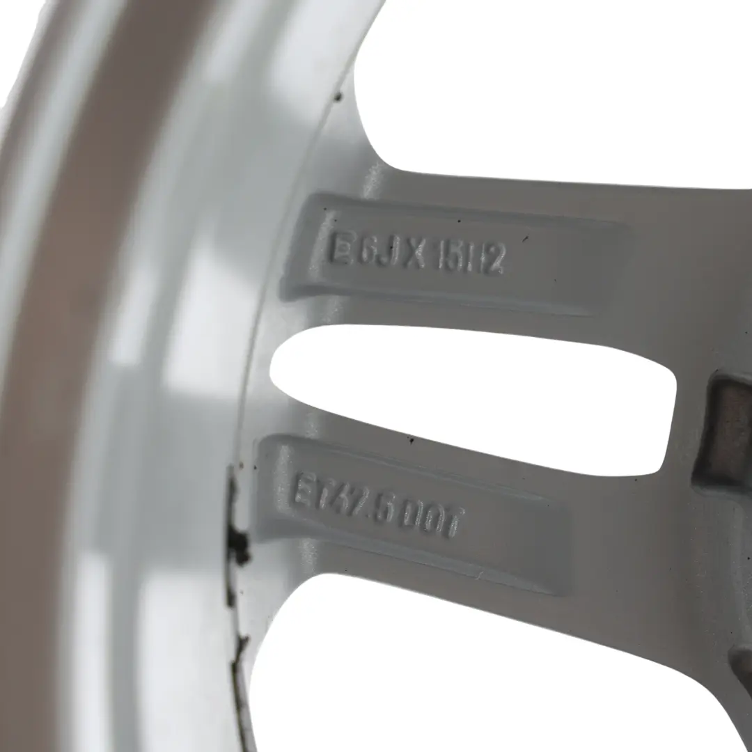 Alloy Rim Silver 15" 6J ET:47.5 to Ford Fiesta Mk7 Wheel with Part number C1BC-1007-BB Ford Fiesta Mk7 Wheel Alloy Rim Silver 15" 6J ET:47.5 - SKU C1BC-1007-BB-4 - Part number C1BC-1007-BB