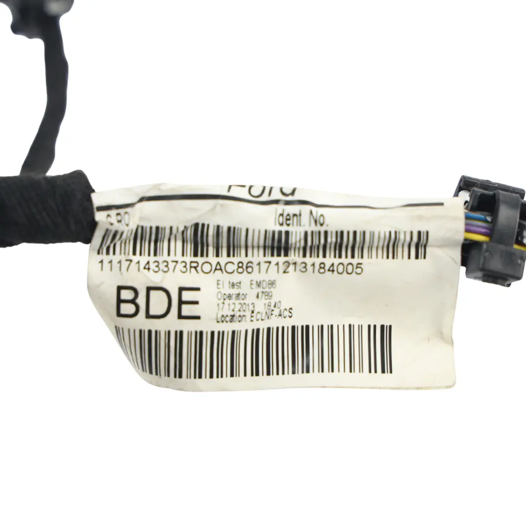 Cableado Arnés Puerta Delantero Derecho para Ford Fiesta MK7 con número de pieza C1BT-14A584-BDE Ford Fiesta MK7 Cableado Arnés Puerta Delantero Derecho - SKU C1BT-14A584-BDE - Número de pieza C1BT-14A584-BDE