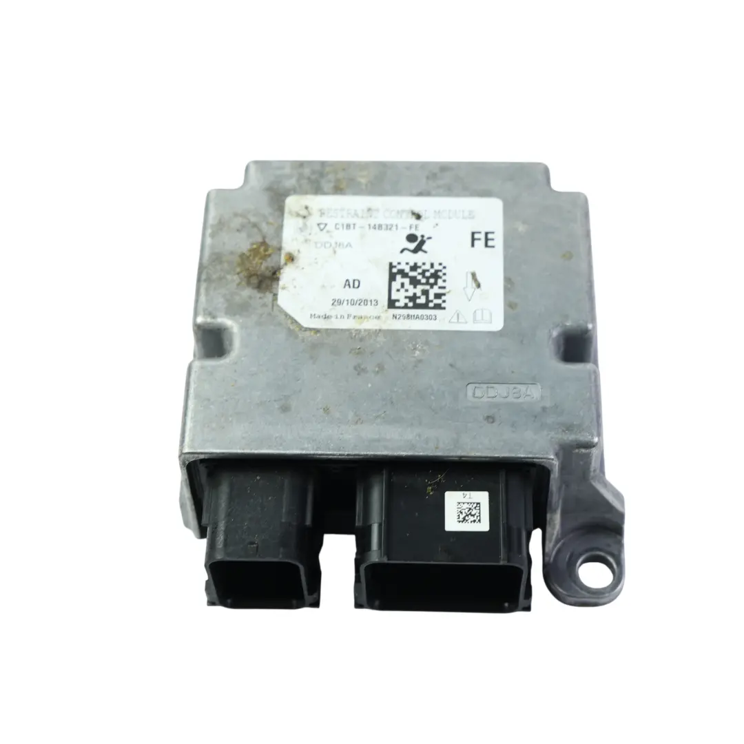 3Dr Sterownik Modułu Poduszek Powietrznych do Ford Fiesta Mk7 o numerze C1BT-14B321-FE Ford Fiesta Mk7 3Dr Sterownik Modułu Poduszek Powietrznych - SKU C1BT-14B321-FE - Numer Części C1BT-14B321-FE