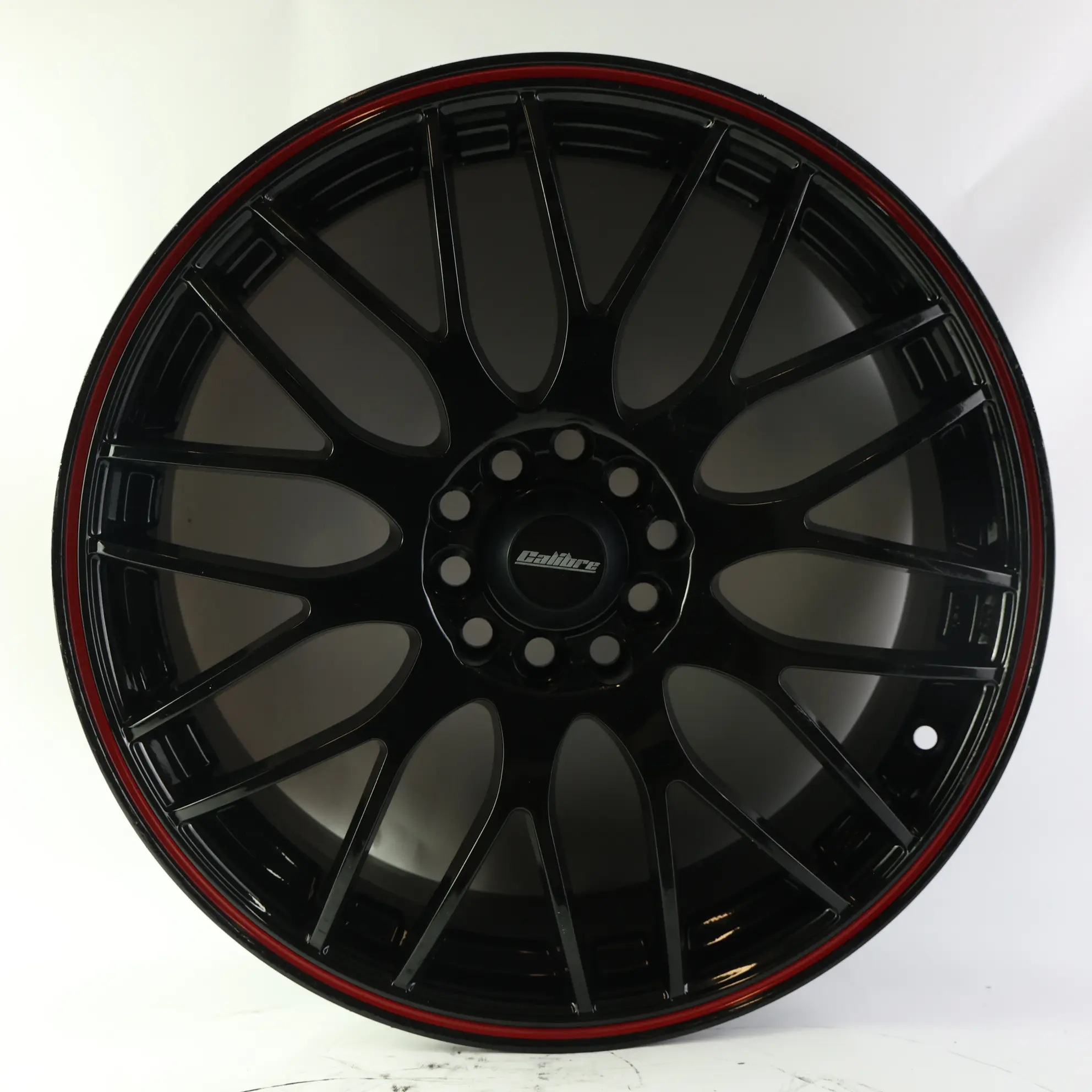 Inny Calibre Motion Jante Alliage Noir 17" 7J ET:40 Bande Rouge