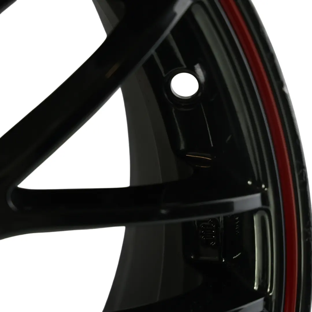  Inny Calibre Motion Alufelge Schwarz 17" 7J ET:40 Roter Streifen - SKU CALIBRE-RIM-2 - Teilenummer CALIBRE-RIM