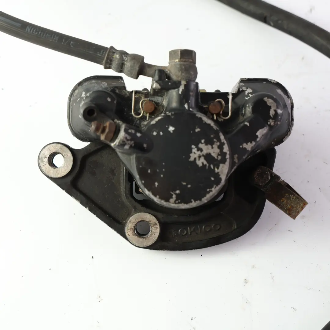 CB250 Front Brake Caliper Part to Honda with Part number CB250-FRONT-BRAKE-CALIPER Honda CB250 Front Brake Caliper Part - SKU CB250-FRONT-BRAKE-CALIPER - Part number CB250-FRONT-BRAKE-CALIPER