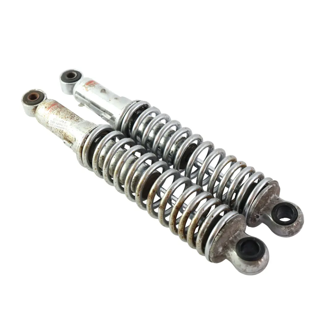 CB250 RS Rear Shock Absorber Coil Spring Strut Left Right N/O/S Pair Set to Honda with Part number CB250-REAR-SHOCK-ABSORBER-SET Honda CB250 RS Rear Shock Absorber Coil Spring Strut Left Right N/O/S Pair Set - SKU CB250-REAR-SHOCK-ABSORBER-SET - Part number CB250-REAR-SHOCK-ABSORBER-SET