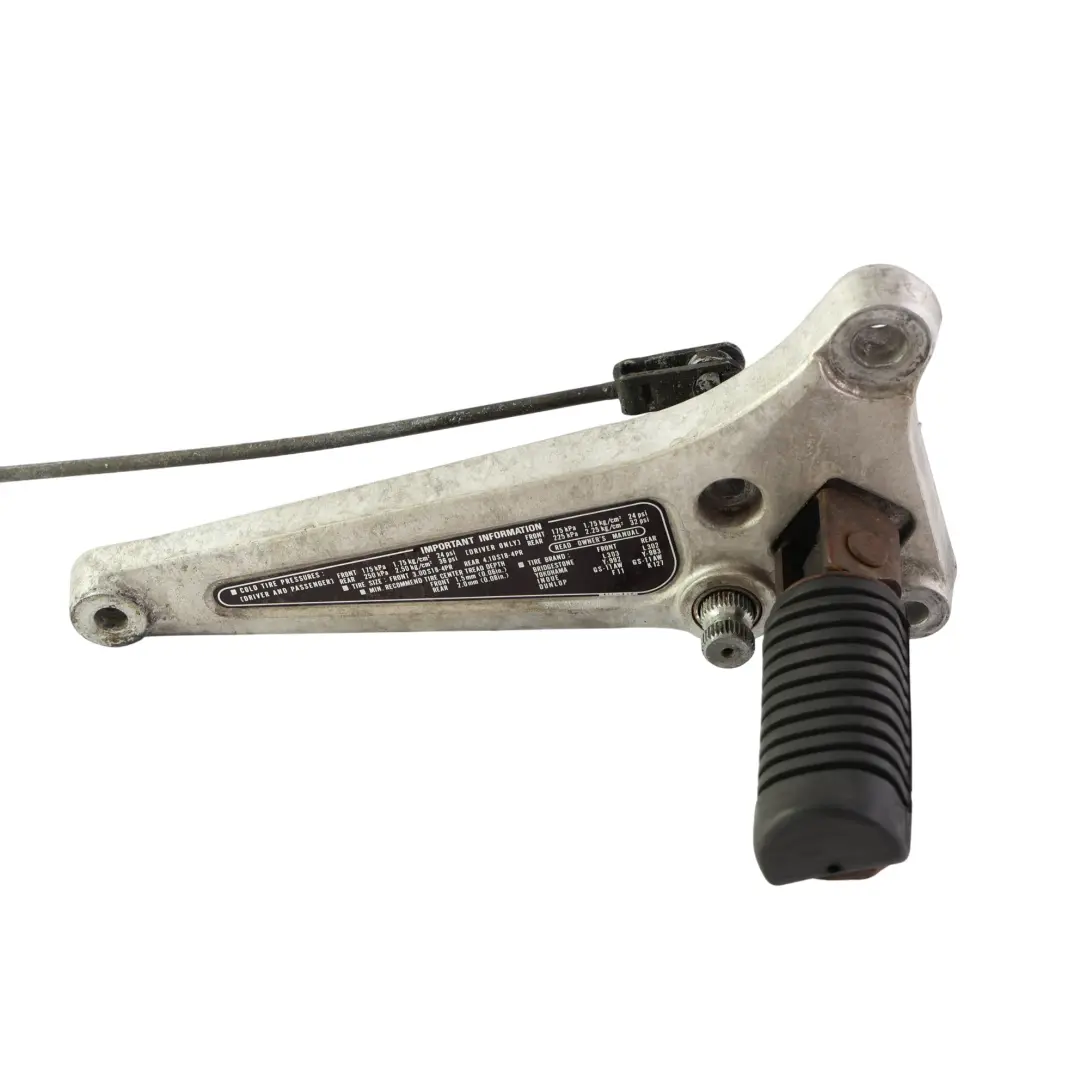 Honda CB250 Rear Foot Rest Bracket Mount Carrier Support Holder Right O/S - SKU CB250-RIGHT-FOOTREST - Part number CB250-RIGHT-FOOTREST