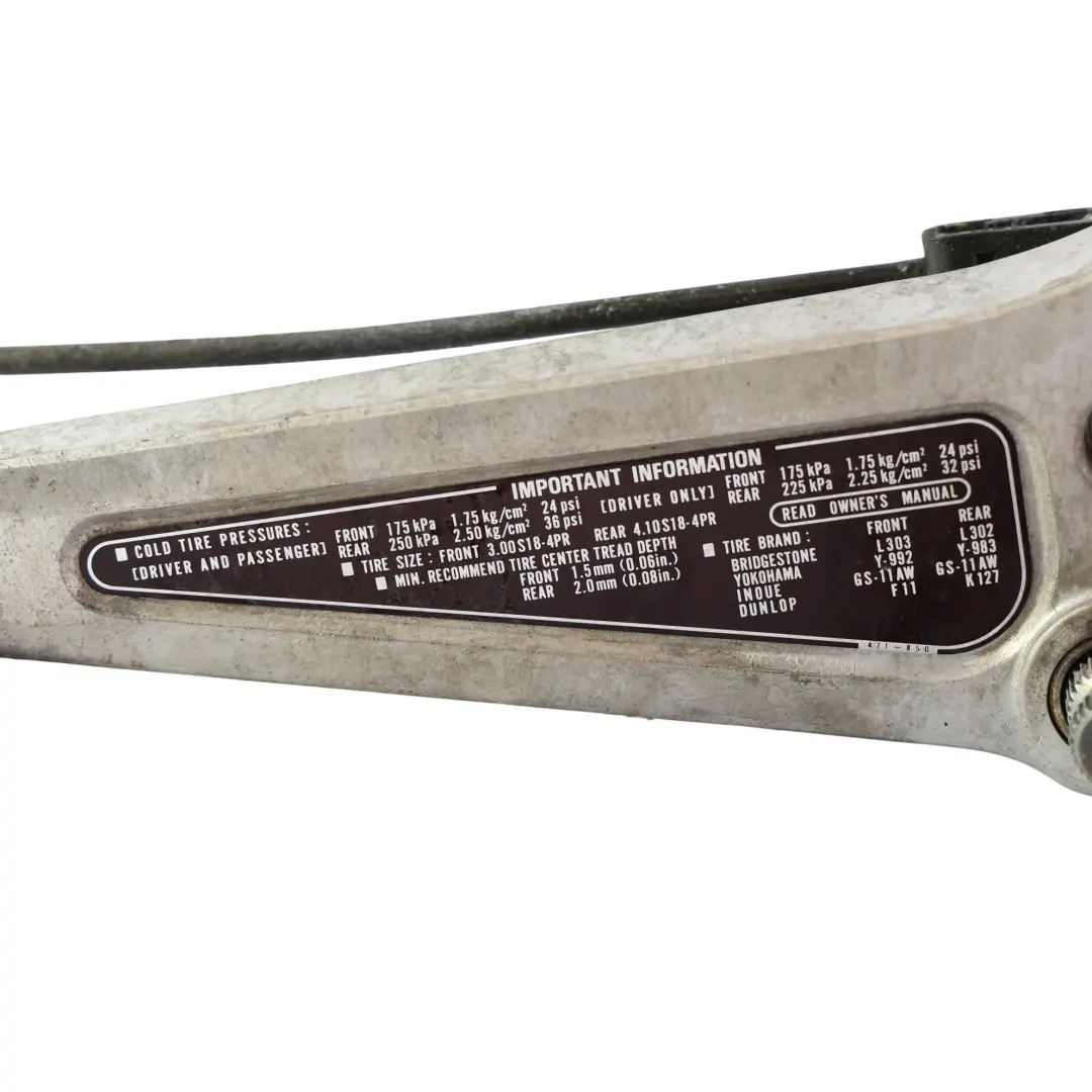 CB250 Rear Foot Rest Bracket Mount Carrier Support Holder Right O/S to Honda with Part number CB250-RIGHT-FOOTREST Honda CB250 Rear Foot Rest Bracket Mount Carrier Support Holder Right O/S - SKU CB250-RIGHT-FOOTREST - Part number CB250-RIGHT-FOOTREST