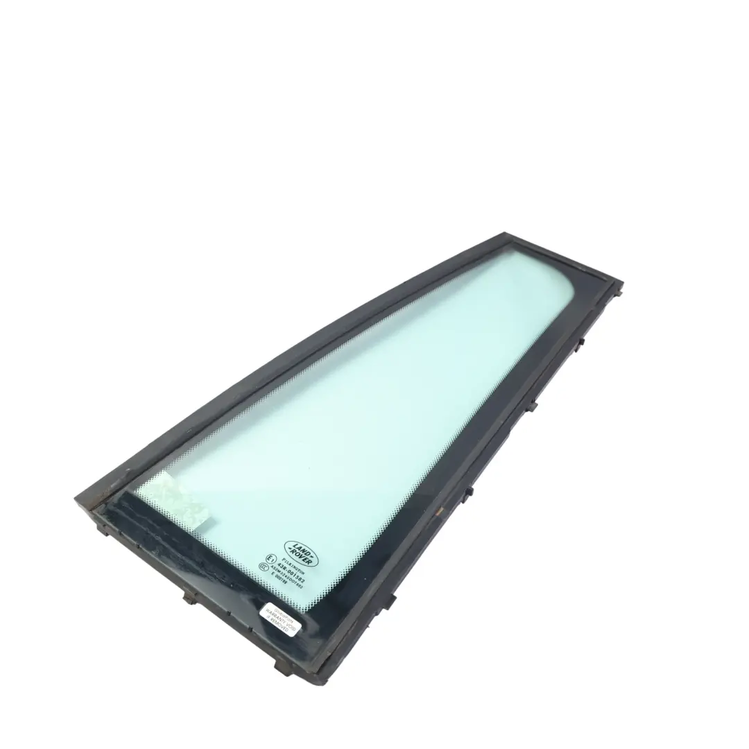 Quarter Window Glass Glazing Left N/S XH42-21423-CB to Range Rover L322 Rear with Part number LR040923 Range Rover L322 Rear Quarter Window Glass Glazing Left N/S XH42-21423-CB - SKU LR040923 - Part number LR040923