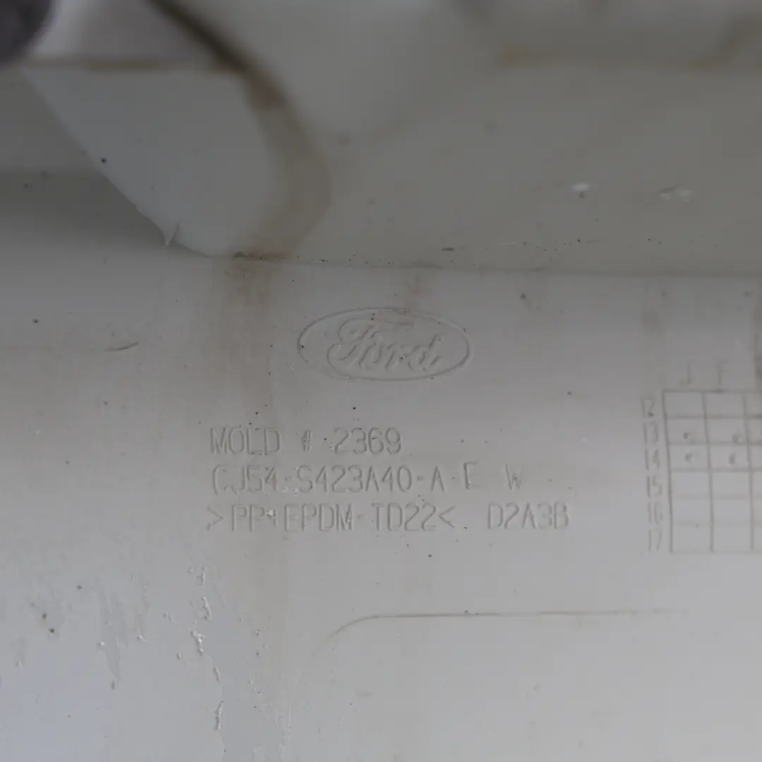 Ford Kuga Mk2 Rear Tailgate Trim Cover Panel Frozen White - Z2 - SKU CJ54-S423A40-AEW-FW - Part number CJ54-S423A40-AEW