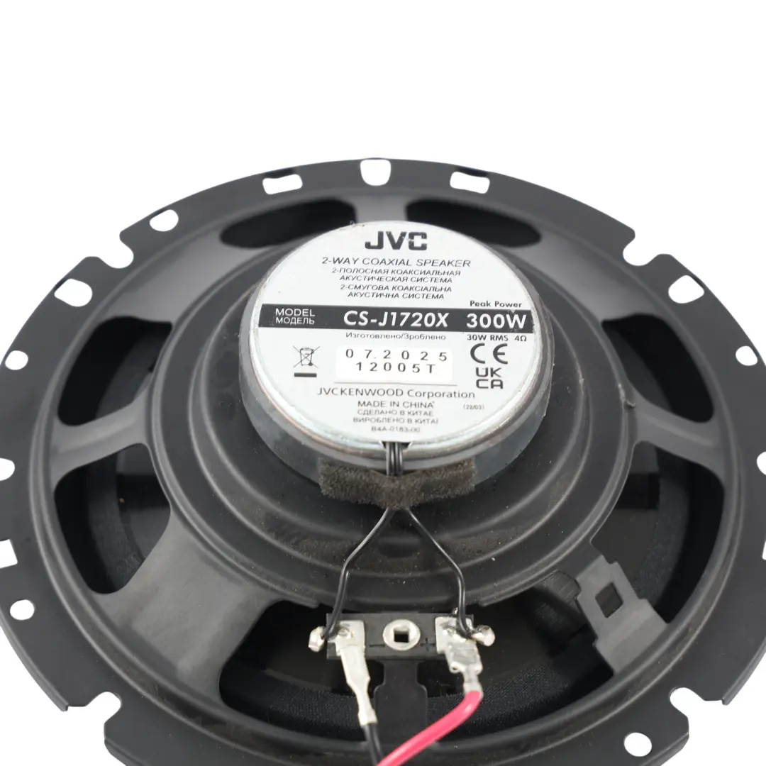 Inny Peugeot 206 Altoparlante Porta Anteriore Sinistro Destro JVC per con numero di parte CS-J1720X Inny Peugeot 206 Altoparlante Porta Anteriore Sinistro Destro JVC - SKU CS-J1720X - Numero di parte CS-J1720X