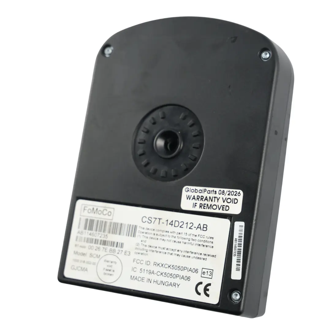 Ford Fiesta Mk7 Focus Mk3 Bluetooth Connectivity Control Module - SKU CS7T-14D212-AB - Part number CS7T-14D212-AB