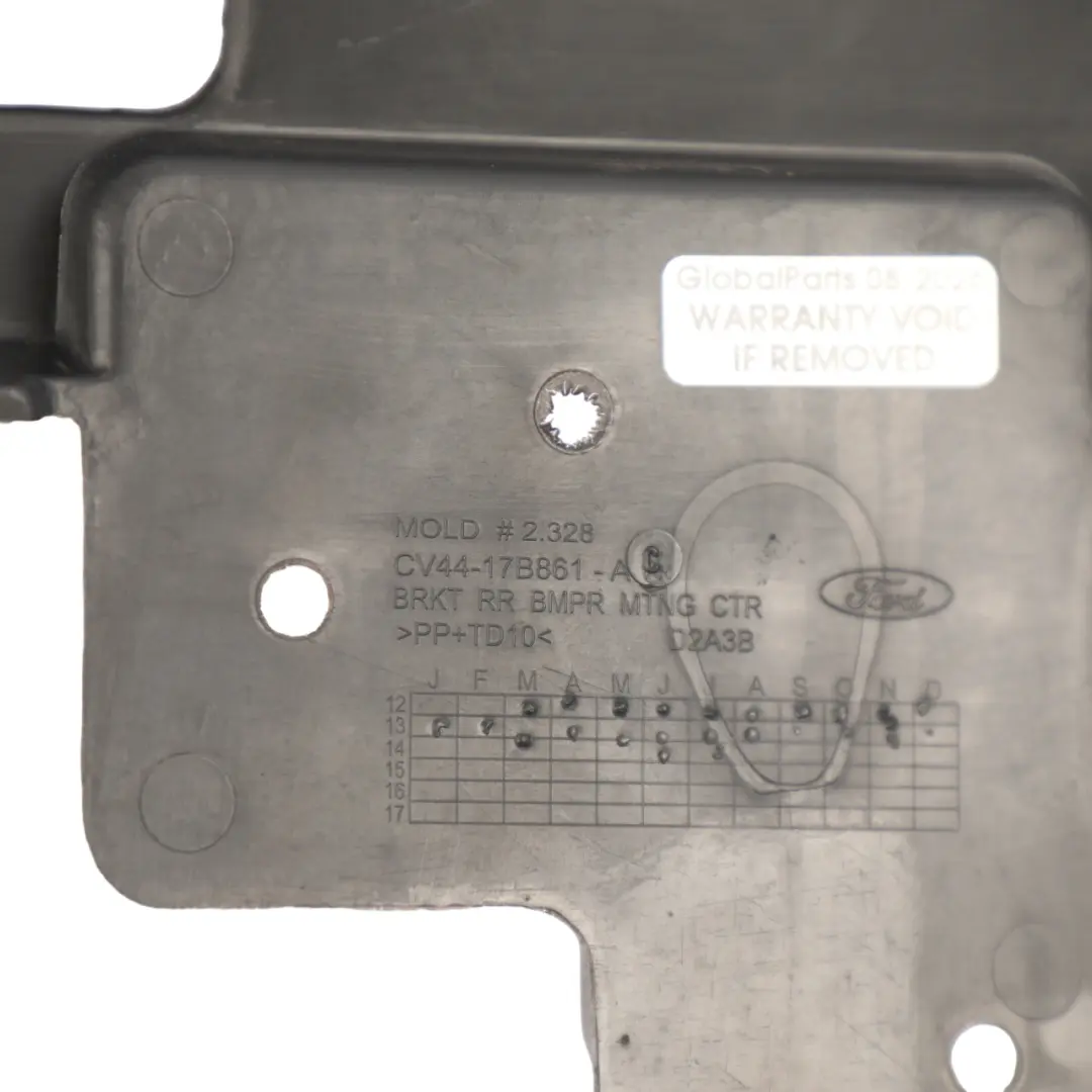 Mk2 Rear Bumper Middle Center Bracket Support Mount CV44-17B861-AC to Ford Kuga with Part number CV44-17B861-AE Ford Kuga Mk2 Rear Bumper Middle Center Bracket Support Mount CV44-17B861-AC - SKU CV44-17B861-AE - Part number CV44-17B861-AE