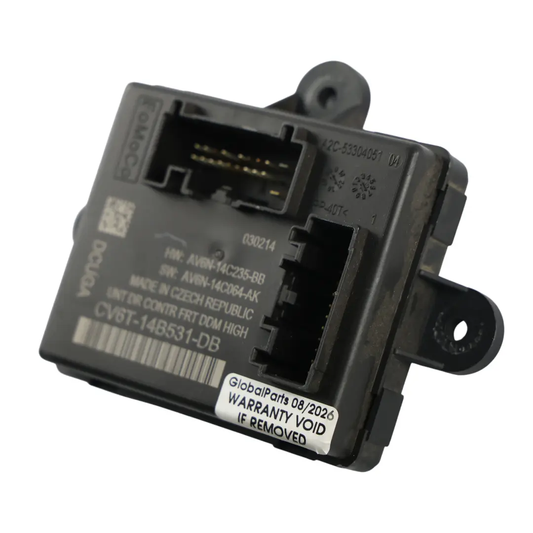Ford Kuga C520 Tür Modul Steuergerät Vorne Links Fahrerseite - SKU CV6T-14B531-DB - Teilenummer CV6T-14B531-DB