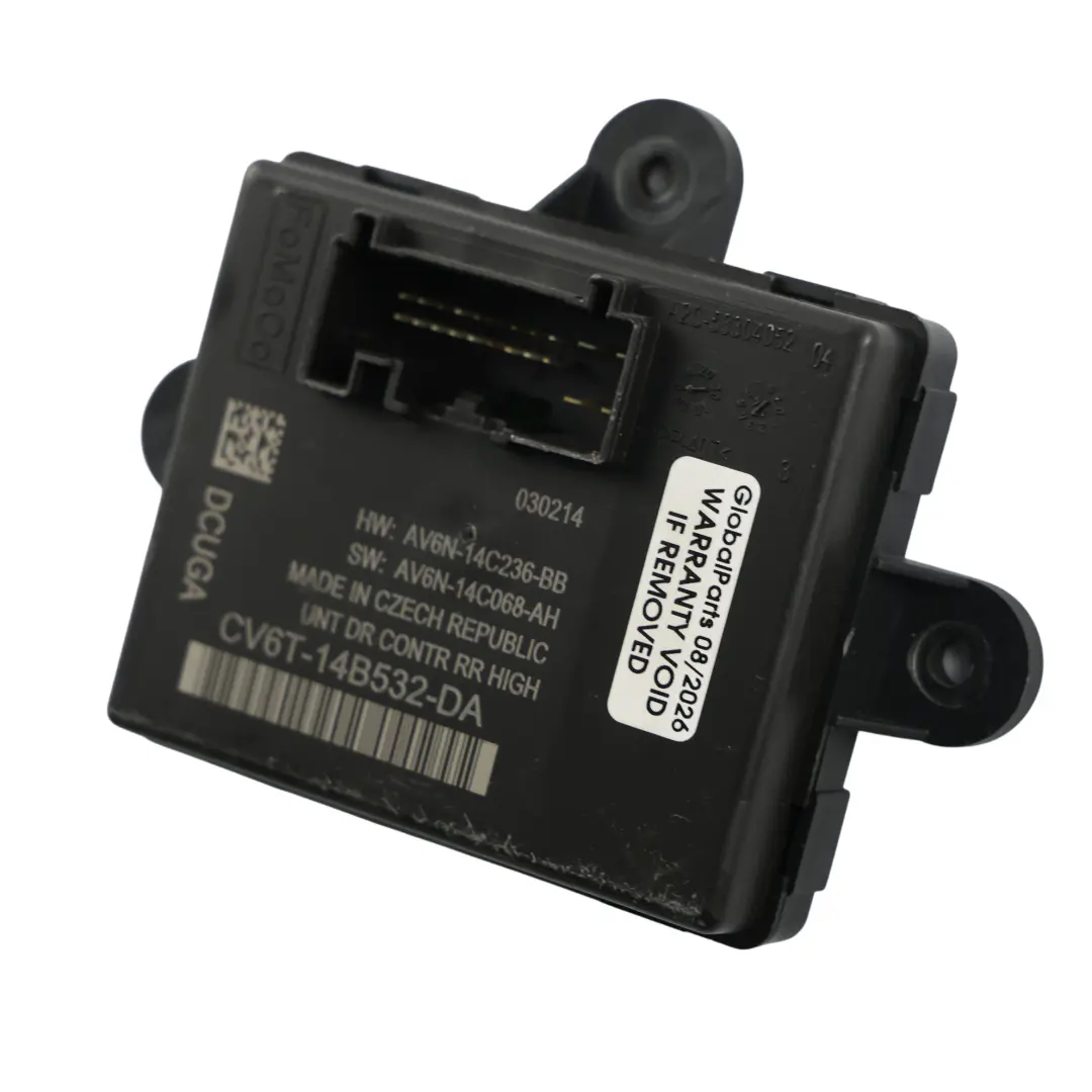 C520 Moduł Sterowania Drzwiami Tylnymi Lewy Prawy do Ford Kuga o numerze CV6T-14B532-DA Ford Kuga C520 Moduł Sterowania Drzwiami Tylnymi Lewy Prawy - SKU CV6T-14B532-DA - Numer Części CV6T-14B532-DA
