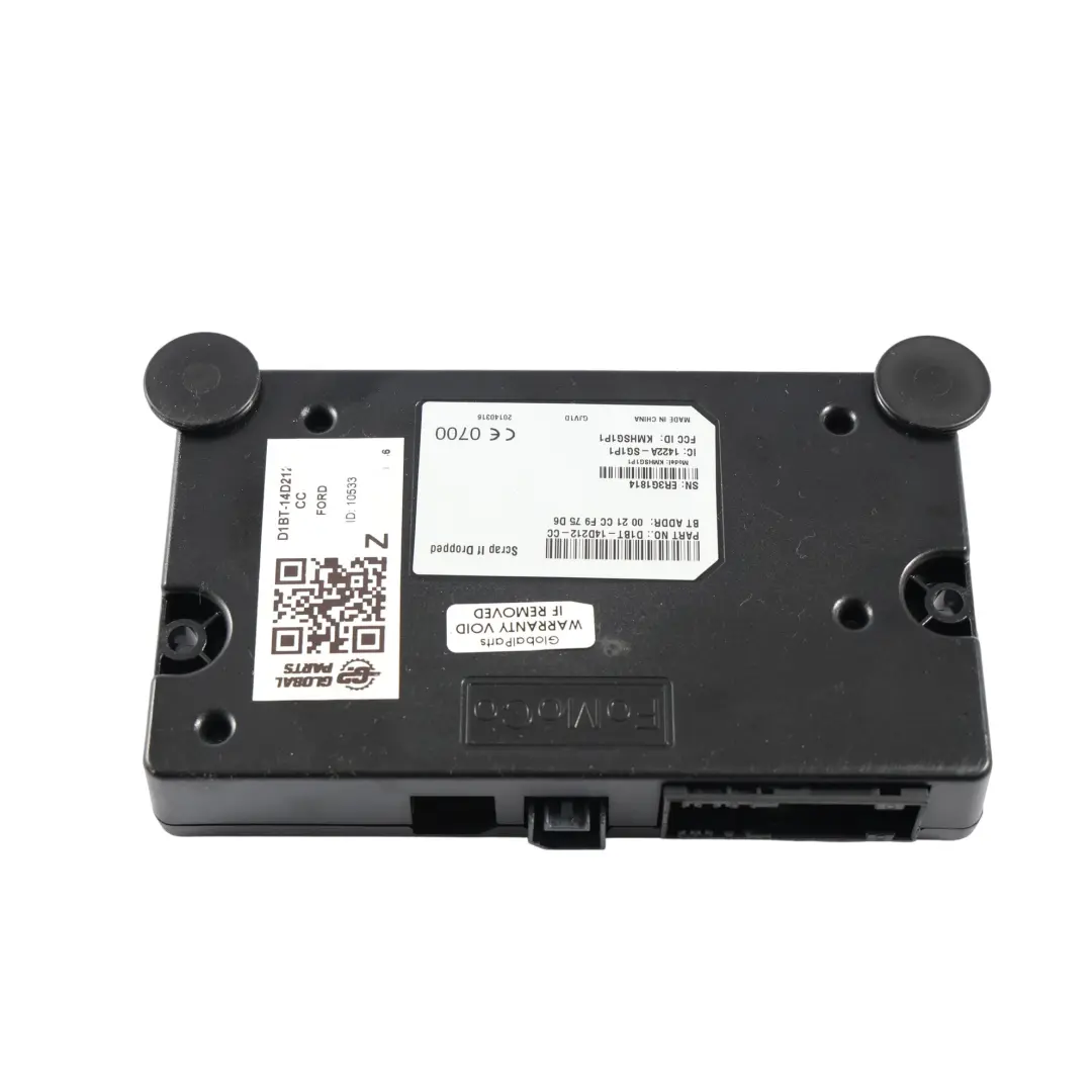 Modulo Unità Controllo Bluetooth ECU per Ford Fiesta MK7 con numero di parte D1BT-14D212-CC Ford Fiesta MK7 Modulo Unità Controllo Bluetooth ECU - SKU D1BT-14D212-CC - Numero di parte D1BT-14D212-CC