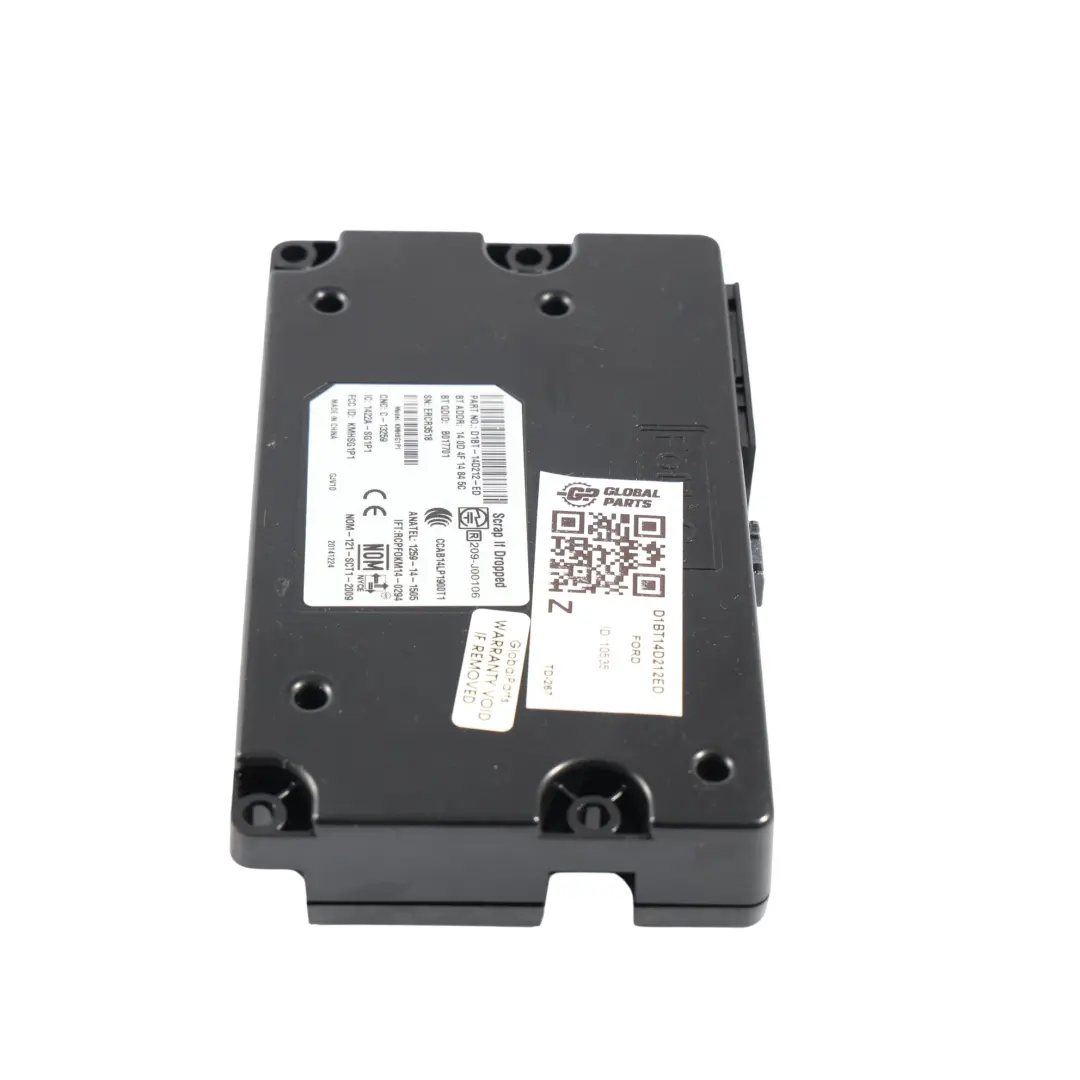 Ford Fiesta Mk7 Bluetooth Interface Control Unit Module ECU D1BT-14D212-ED - SKU D1BT14D212ED - Part number D1BT14D212ED