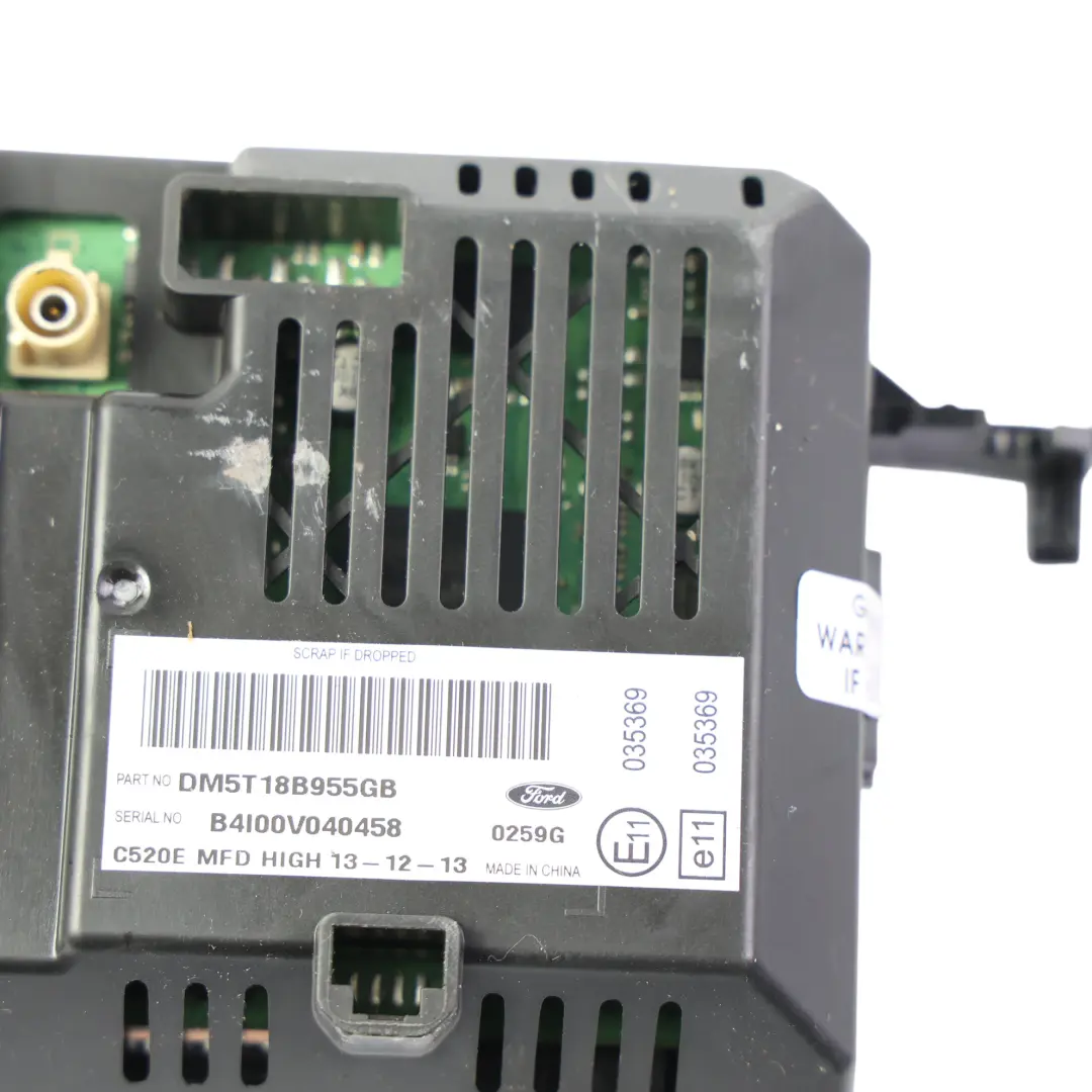 Ford Kuga C520 Radio Navigation Multi Function Display Screen - SKU DM5T-18B955-GB - Part number DM5T-18B955-GB