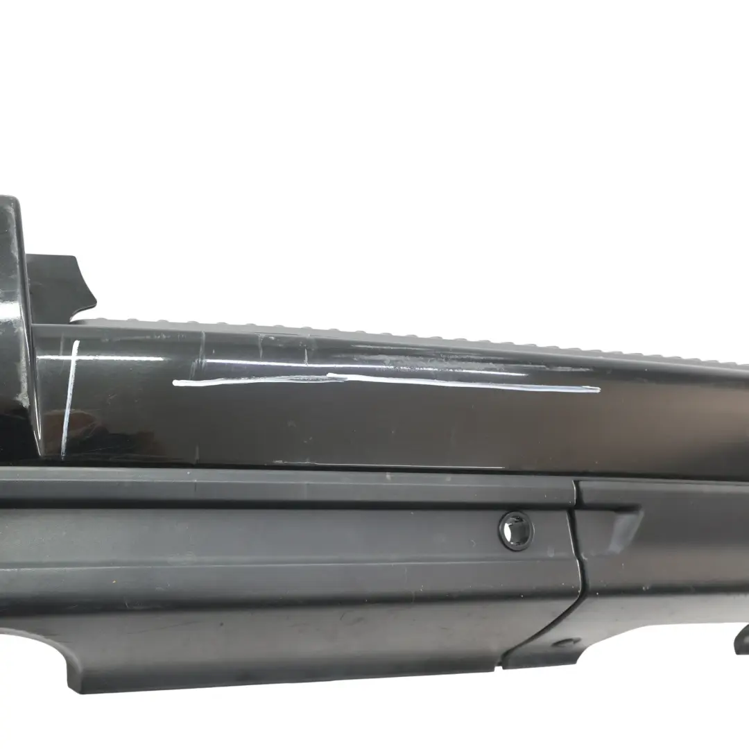 Bumper Trim Panel Covering Santorini Black - 820 to Range Rover Sport L320 Rear with Part number DQC500091LML Range Rover Sport L320 Rear Bumper Trim Panel Covering Santorini Black - 820 - SKU DQC500091LML-SAB - Part number DQC500091LML
