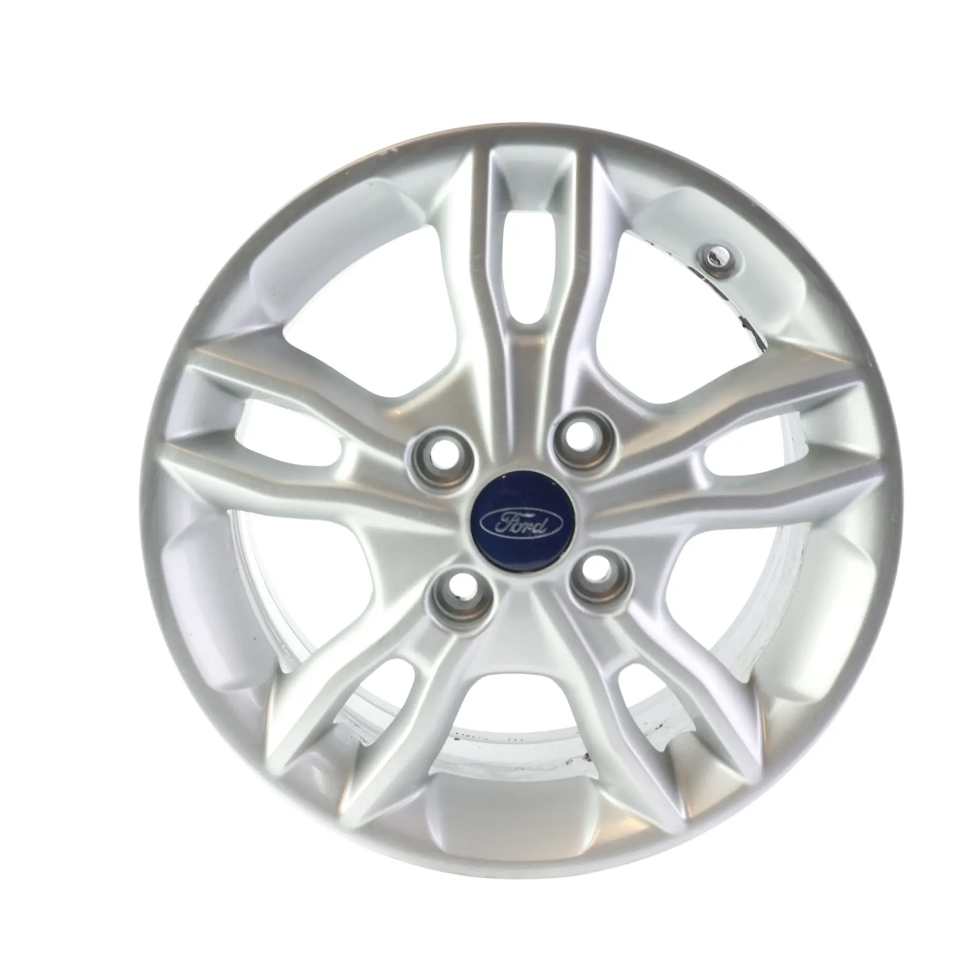 Ford Fiesta Mk7 SIlver Wheel Alloy Rim 15" 6J ET:47.5 E1BJ-1007-AA