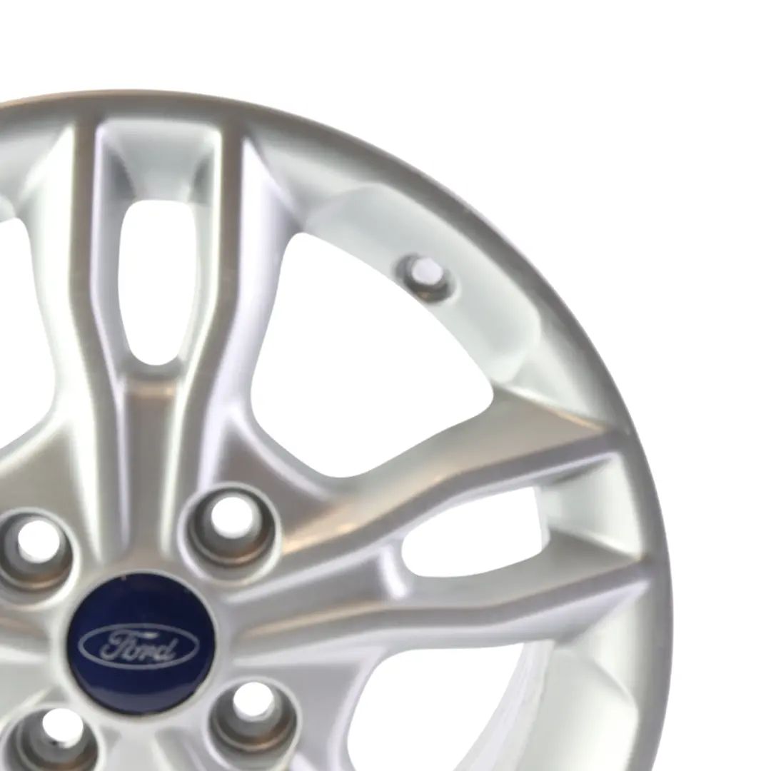 Silberne Felge 15" 6J ET:47.5 für Ford Fiesta Mk7 mit Teilenummer E1BJ-1007-AA Ford Fiesta Mk7 Silberne Felge 15" 6J ET:47.5 - SKU E1BJ-1007-AA-1 - Teilenummer E1BJ-1007-AA
