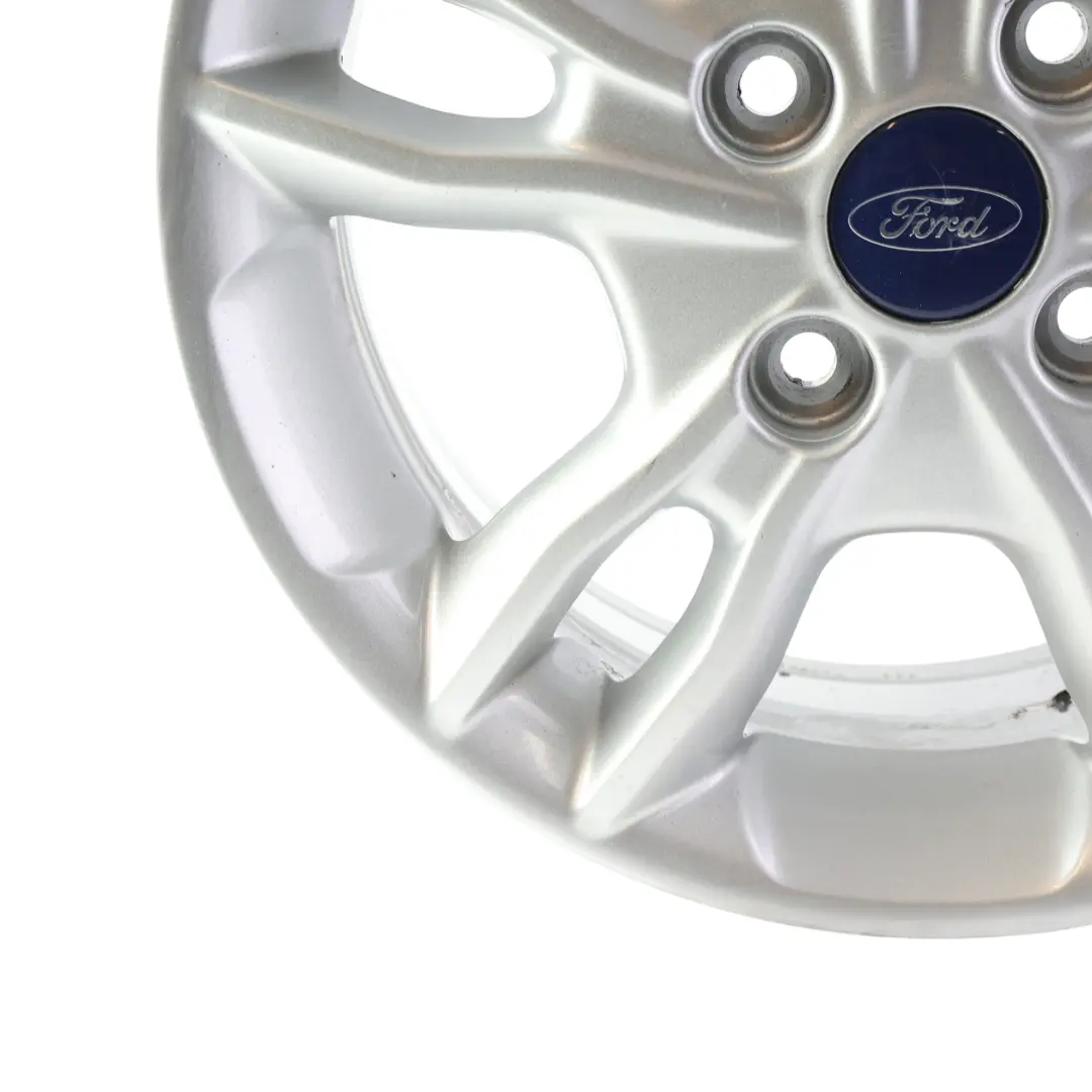 Ford Fiesta Mk7 SIlver Wheel Alloy Rim 15" 6J ET:47.5 - SKU E1BJ-1007-AA-1 - Part number E1BJ-1007-AA
