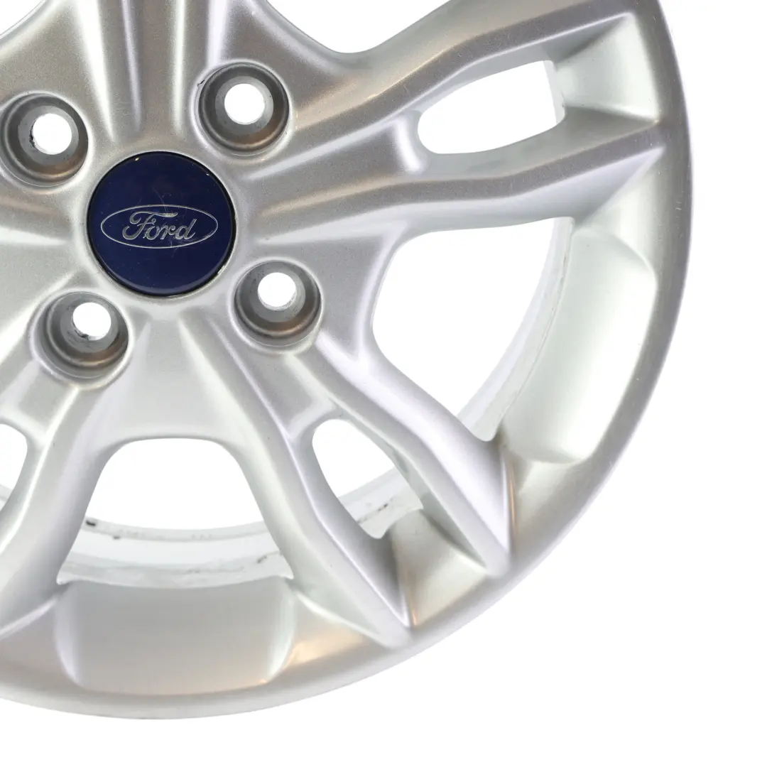 Ford Fiesta Mk7 Silberne Felge 15" 6J ET:47.5 - SKU E1BJ-1007-AA-1 - Teilenummer E1BJ-1007-AA