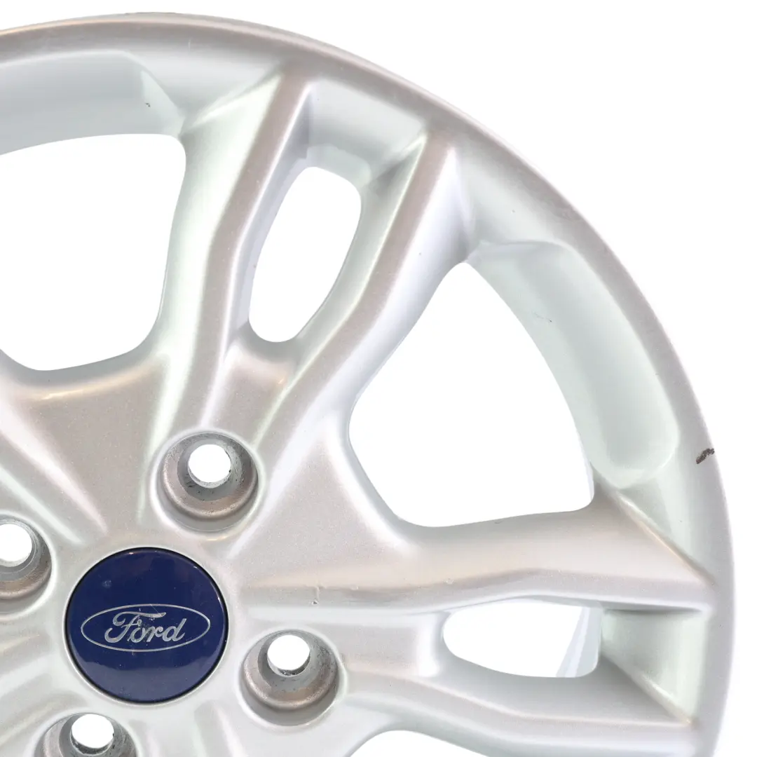 Ford Fiesta Mk7 SIlver Wheel Alloy Rim 15" 6J ET:47.5 - SKU E1BJ-1007-AA-3 - Part number E1BJ-1007-AA