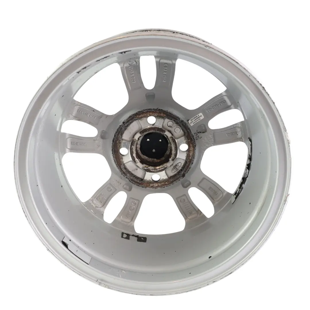 Ford Fiesta MK7 Jante Alliage Argent 15" 6J ET:47.5 - SKU E1BJ-1007-AA-3 - Numéro de pièce E1BJ-1007-AA