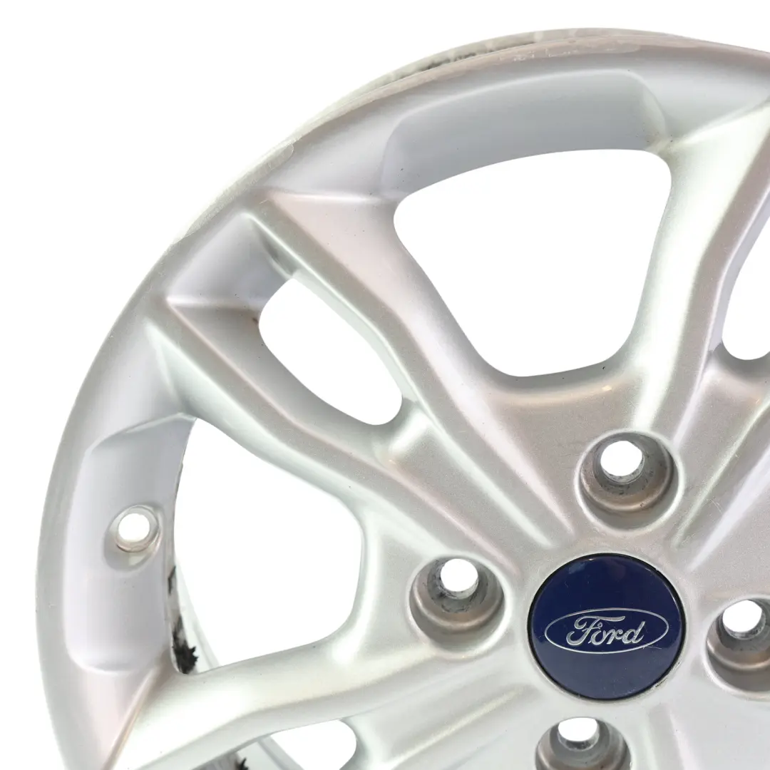 Ford Fiesta MK7 Jante Alliage Argent 15" 6J ET:47.5 - SKU E1BJ-1007-AA-4 - Numéro de pièce E1BJ-1007-AA