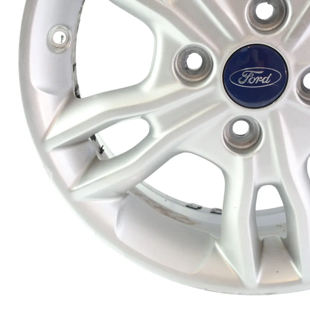Ford Fiesta MK7 Jante Alliage Argent 15" 6J ET:47.5 - SKU E1BJ-1007-AA-4 - Numéro de pièce E1BJ-1007-AA