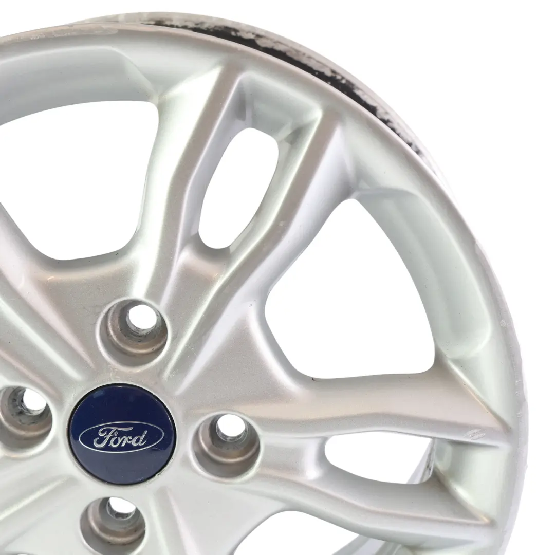 Ford Fiesta MK7 Jante Alliage Argent 15" 6J ET:47.5 - SKU E1BJ-1007-AA-4 - Numéro de pièce E1BJ-1007-AA