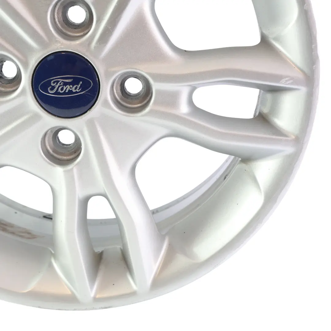 Ford Fiesta MK7 Jante Alliage Argent 15" 6J ET:47.5 - SKU E1BJ-1007-AA-4 - Numéro de pièce E1BJ-1007-AA