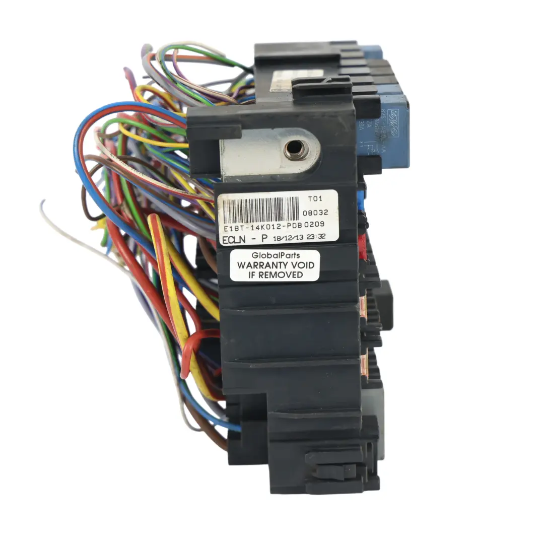 Ford Fiesta Mk7 Engine Fuse Box Control Unit Module - SKU E1BT-14K012-PDB - Part number E1BT-14K012-PDB