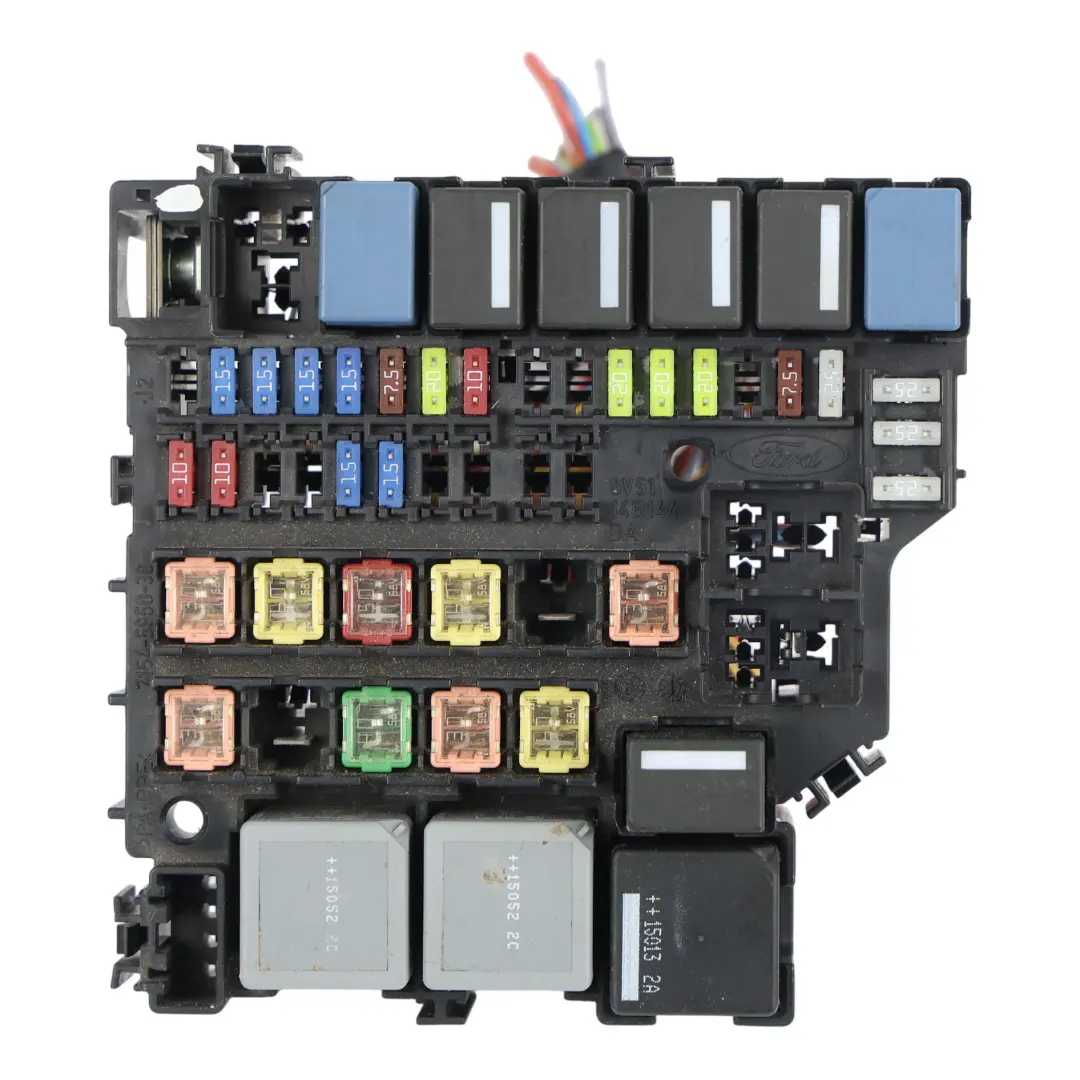 Ford Fiesta MK7 Moduł Skrzynka Bezpieczników Silnika E1BT-14K012-DFD - SKU E1BT14K012DFD - Numer Części E1BT14K012DFD
