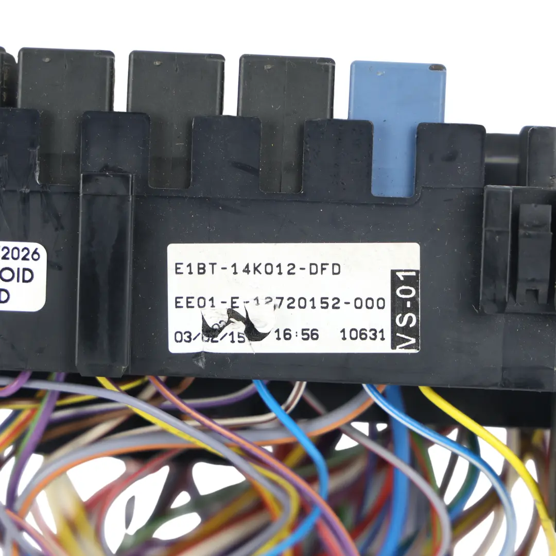 Fuse Box Control Unit Module E1BT-14K012-DFD to Ford Fiesta Mk7 Engine with Part number E1BT14K012DFD Ford Fiesta Mk7 Engine Fuse Box Control Unit Module E1BT-14K012-DFD - SKU E1BT14K012DFD - Part number E1BT14K012DFD