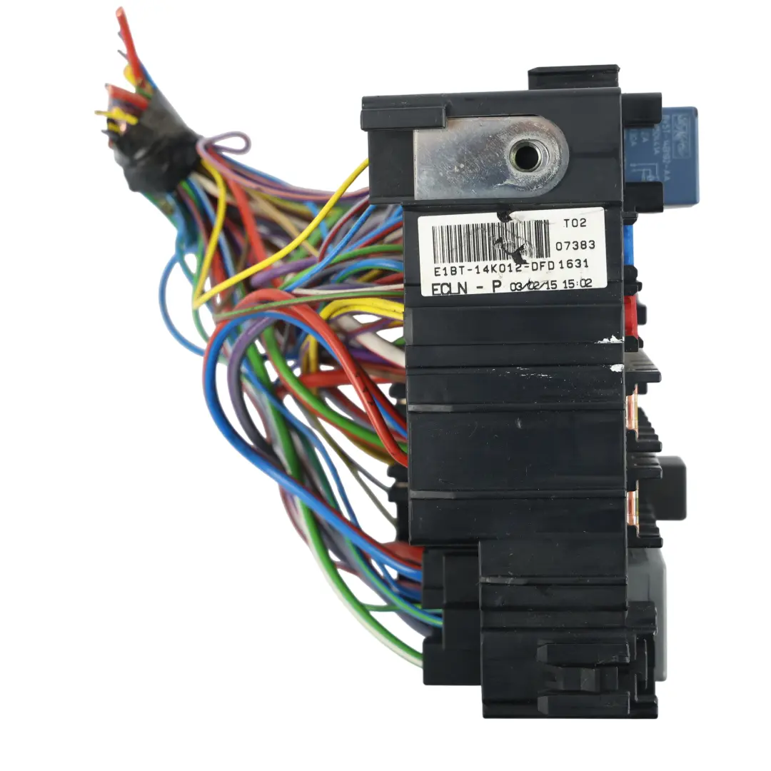 Ford Fiesta Mk7 Engine Fuse Box Control Unit Module E1BT-14K012-DFD - SKU E1BT14K012DFD - Part number E1BT14K012DFD