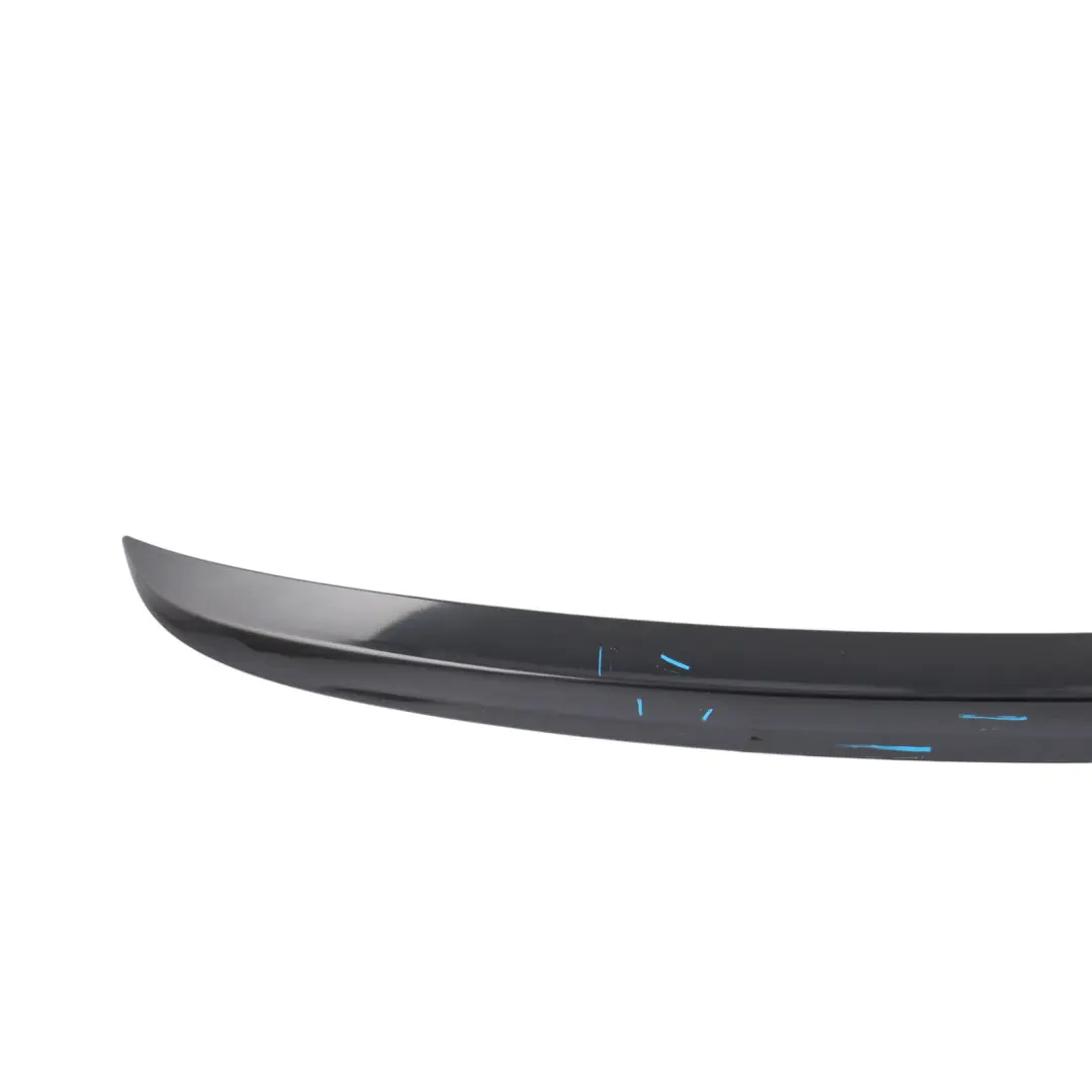 BMW E60 Rear Boot Spoiler Strip M Sport Trunk Lid Trim Black Sapphire - 475 - SKU E60-SPOILER-BS - Part number E60-SPOILER