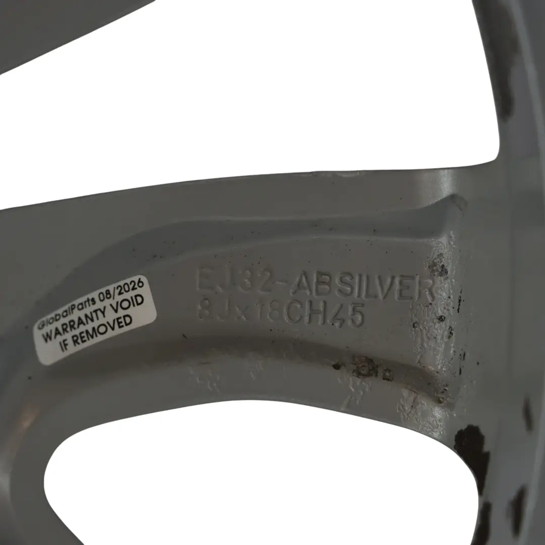Range Rover Evoque L538 Alloy Wheel Rim Silver 18" 8J ET:45 - SKU EJ32-AB-3 - Part number EJ32-AB