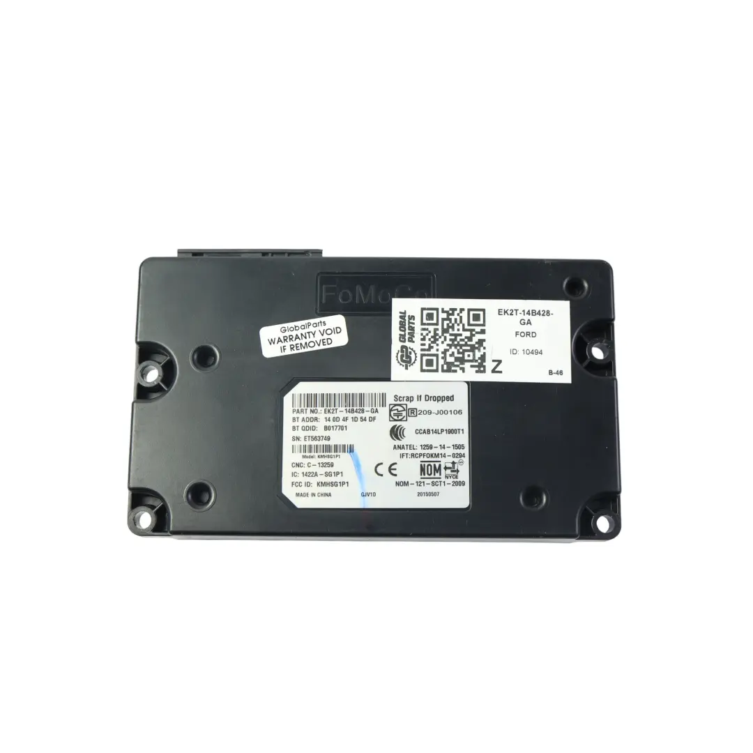 Mk8 Moduł Sterowania Multimediami Bluetooth ECU do Ford Transit o numerze EK2T-14B428-GA Ford Transit Mk8 Moduł Sterowania Multimediami Bluetooth ECU - SKU EK2T-14B428-GA - Numer Części EK2T-14B428-GA