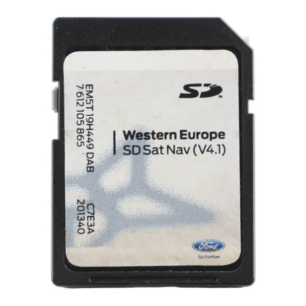 Media Navigation Sat Nav SD Card Western Europe to Ford B-Max with Part number EM5T-19H449-DAB Ford B-Max Media Navigation Sat Nav SD Card Western Europe - SKU EM5T-19H449-DAB - Part number EM5T-19H449-DAB