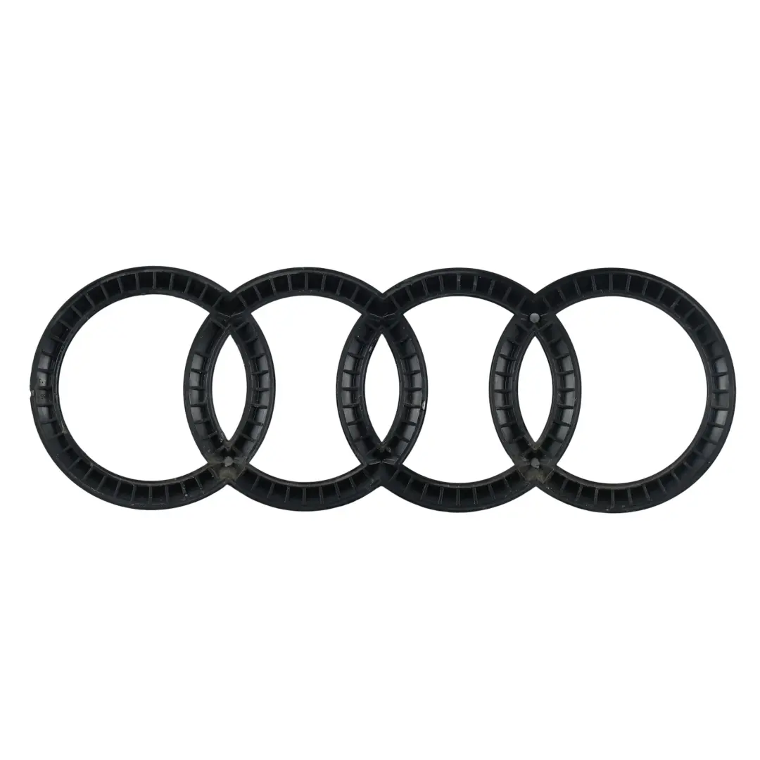 Audi A4 B9 A5 F5 Front Grille Badge Logo Black - SKU EMBLEM-2 - Part number EMBLEM