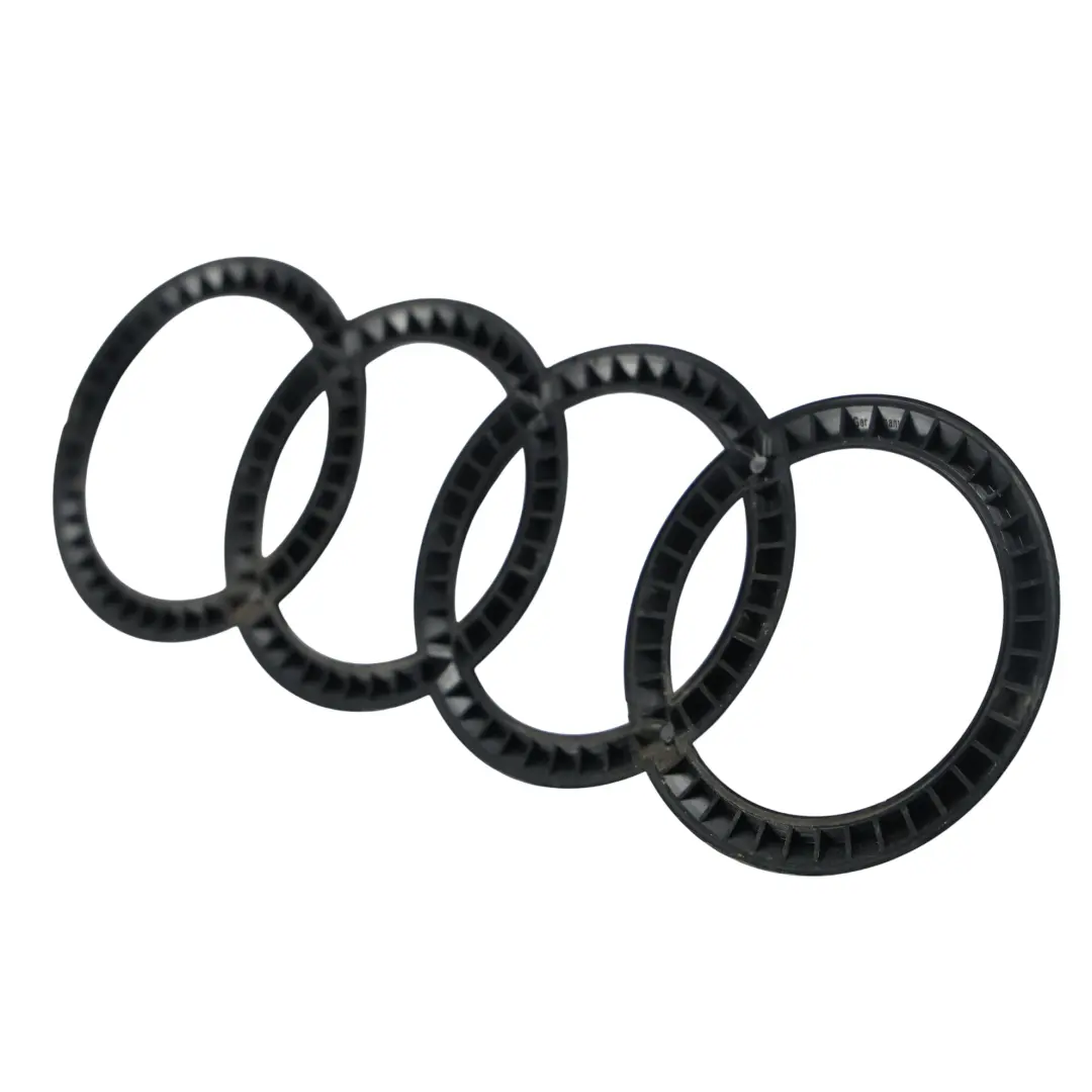 Audi A4 B9 A5 F5 Front Grille Badge Logo Black - SKU EMBLEM-2 - Part number EMBLEM